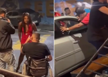 Una mujer ebria al volante.