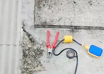 Un tanque de agua electrificado.